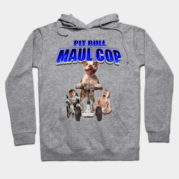 PIT BULL MAUL COP Hoodie by FaceRippaz